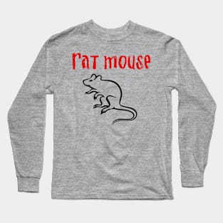 Rat Mouse Long Sleeve T-Shirt